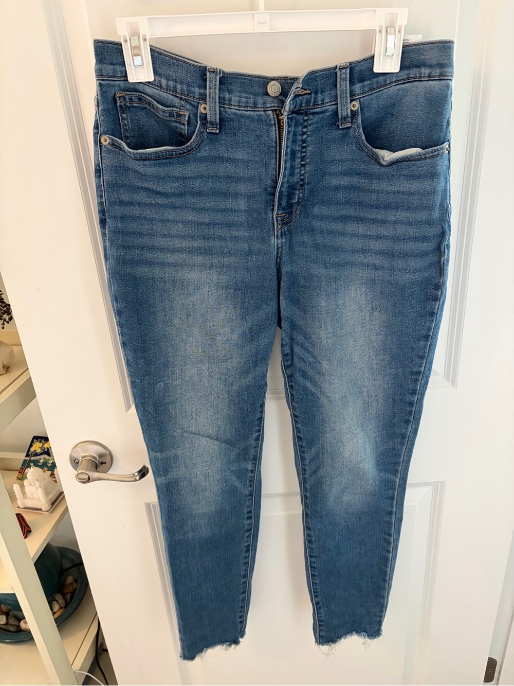 Lucky Brand Blue Ankle Skinny Jeans